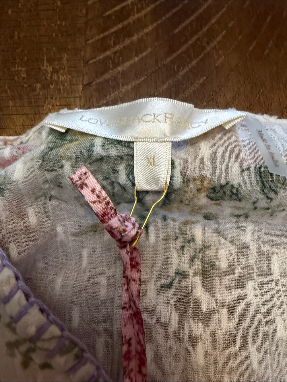 LoveShackFancy Cream Floral Ruffle too and skirt for women - Picture 7 of 8